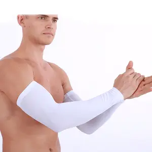 Unisex verano deportes al aire libre UV brazo calentador compresión manga baloncesto ciclismo <span class=keywords><strong>correr</strong></span> protección Golf hielo brazo manga - Product Image 1