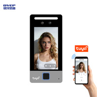 Terminal de Control de Acceso WiFi Tuya con Reconocimiento Facial, Control de Acceso Multilingüe, Máquina de Asistencia con Reconocimiento de Huellas Dactilares