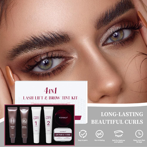 Crème démaquillante longue durée pour rehaussement de <span class=keywords><strong>cils</strong></span> et sourcils, non irritante, 3 couleurs, 3 saveurs, DIY à domicile, vente en gros - Product Image 2