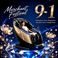 Fauteuil de massage corporel complet 4D zéro gravité 2026 avec rail SL, Shiatsu, étirement thaïlandais, airbag, chauffage, rouleau pour les pieds et Bluetooth, inclinable