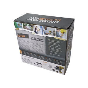 Pistola de Pintura KQ-89550 de 800 ml con Presión Ajustable, Pistola de Pintura <span class=keywords><strong>Eléctrica</strong></span> de 500 W para <span class=keywords><strong>Pintar</strong></span> Superficies de Casa y Automóviles, Pistola de Pulverización Portátil - Product Image 6