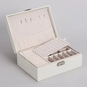 luxury jewelry white ornaments wooden rigid magnetic custom customize paper gift boxes cardboard packaging box