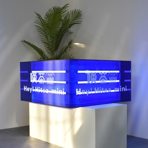 CARREY customizzato Led <span class=keywords><strong>Light</strong></span> <span class=keywords><strong>Box</strong></span> segnaletica scatola insegne all'aperto negozio di caffè libreria interna a forma di L pubblicità acrilico scatola luminosa - Product Image 6