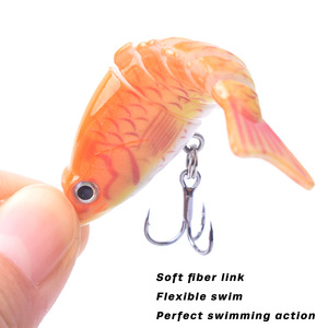 6cm 4.7g Mini Simulé Multi Section Poisson Route Sous-faux Appât Mandarin Poisson Perche Cassé Section Appât Naufrage Appâts De Pêche - Product Image 3