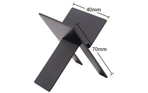 Fabbrica in acciaio inossidabile in metallo argento tipo croce sedia pieghevole supporto per sigari porta Clip Premium sigari accessori - Product Image 6