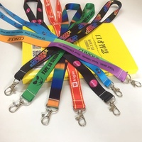 Badge d'exposition et lanière d'identification professionnelle personnalisables avec logo de dessin animé créatif