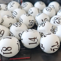 Tableau de numéros personnalisé grand format avec impression claire pour machines de loterie et consoles de jeux de bingo