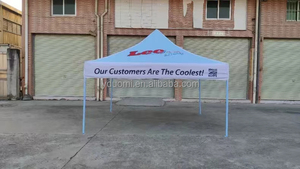 Tente publicitaire extérieure, stands de quatre pieds <span class=keywords><strong>avec</strong></span> grande auvent pliable télescopique - Product Image 6