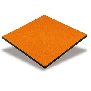 Revêtement de sol pour aire de jeux extérieur en caoutchouc 1m x 1m carrelage en caoutchouc - Product Image 2