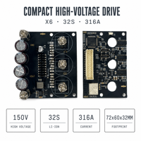 X6 150V 32S 316A VESC Motor Controller for Electric Motorcycle E-Moto High Power BLDC