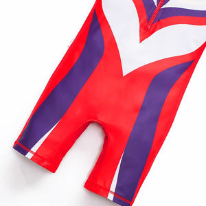 Enfant en bas âge garçon UPF 50 + maillot <span class=keywords><strong>de</strong></span> <span class=keywords><strong>bain</strong></span> à manches courtes une pièce avec chapeau <span class=keywords><strong>de</strong></span> plage enfants maillot <span class=keywords><strong>de</strong></span> <span class=keywords><strong>bain</strong></span> d'été pour la plongée avant Logo inclus - Product Image 2