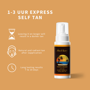 Mousse Autoabbronzante OEM 140ml, Abbronzante Naturale Senza Sole, Senza Striature, Asciugatura Rapida, Schiuma Idratante per Abbronzatura, Produttore - Product Image 2