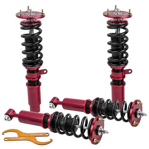 MaXpeedingrods <strong>Coilovers</strong> for BMW 5 Series <strong>E60</strong> 2004-2010 523 525 528 530 535 Shock Absorber Struts Red - Product Image 4