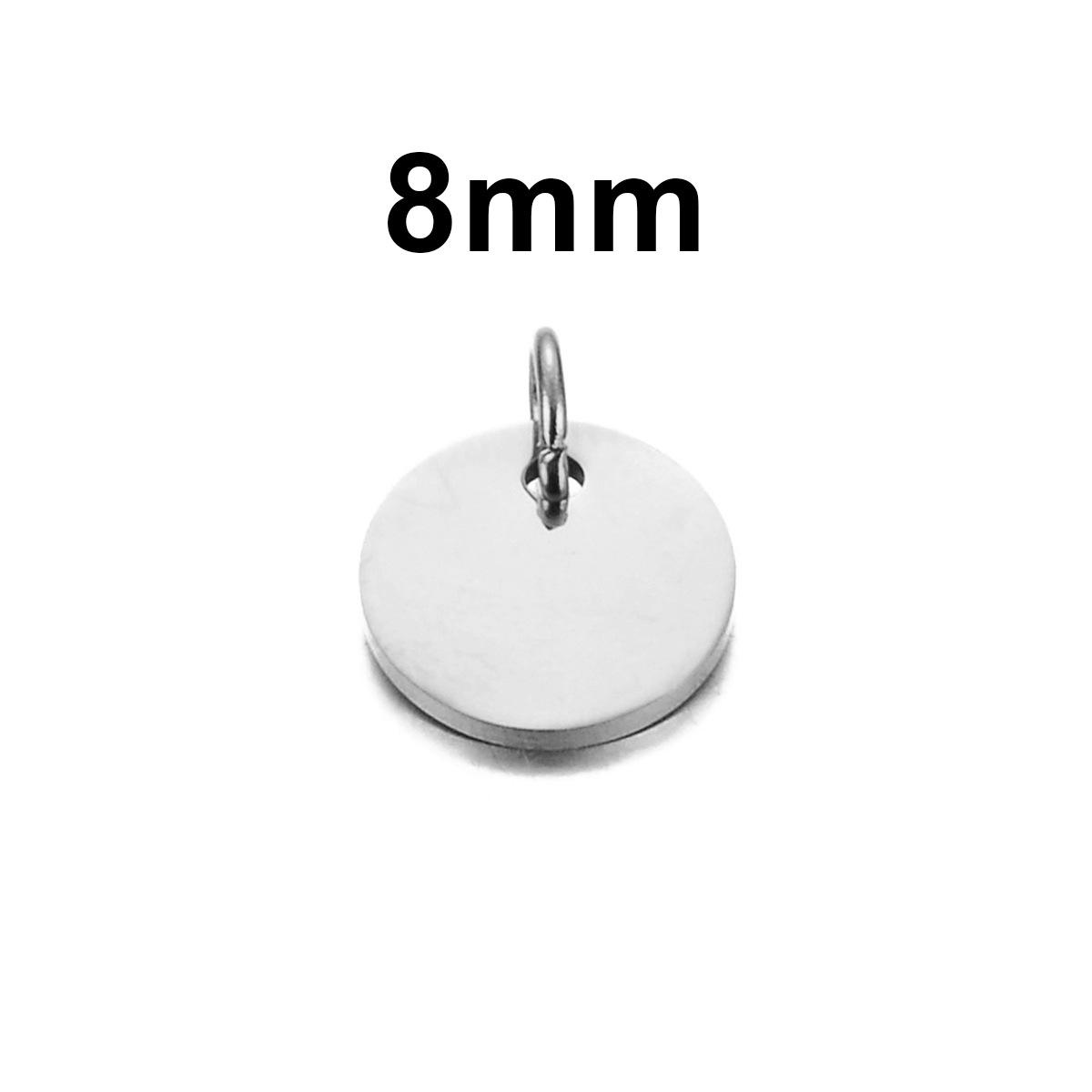 Argent 8mm