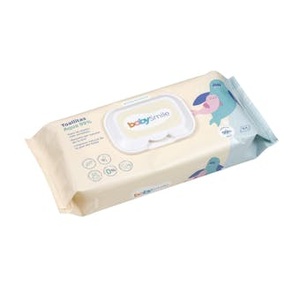 Lingettes pour bébé Aqua 99% BabySmile, 64 unités - Product Image 2