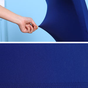 Customized Elastic <b>Dining</b> <b>Seat</b> <b>Covers</b> Washable Stretch Spandex <b>Dining</b> <b>Chair</b> <b>Cover</b> for Home Office Wedding - Product Image 4