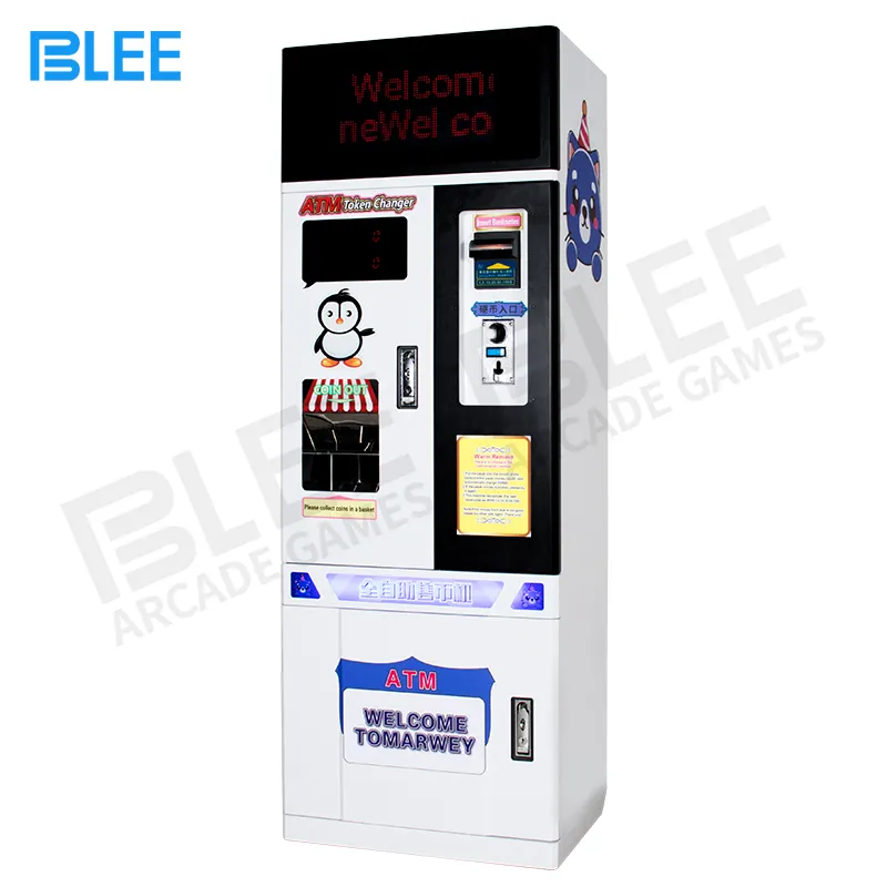 Automatic Token Vending Machine Coin Changer Bill To Coin Changer