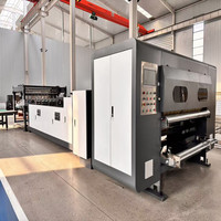 Machine automatique électrique à simple face pour la fabrication de boîtes en carton ondulé à 2 plis (flûtes B, C, E)