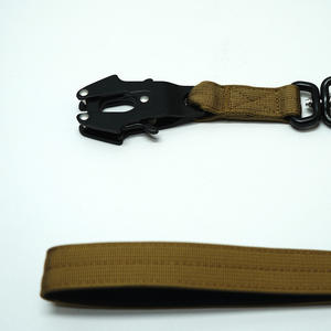 Laisse pour chien en nylon réfléchissant écologique avec logo personnalisé, mousqueton à dégagement rapide, personnalisation couleur et logo - Product Image 4