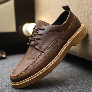 Zapatos de Vestir Formales de Negocios para Hombre en Oferta, Zapatos de Cuero Negro, Tendencia de Moda Estilo Británico, Uso Diario Informal Básico para Oficina - Product Image 4