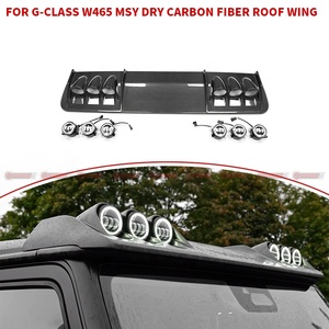 ชุดอัพเกรดคาร์บอนไฟเบอร์แห้งแบบ MSY สำหรับปีกหลังคาทรงสปอร์ตของรถยนต์ Mercedes Benz G Class W465 พร้อมชุดแต่งแอโรพาร์ทแบบ Widebody คาร์บอนไฟเบอร์เต็มคัน - Product Image 4