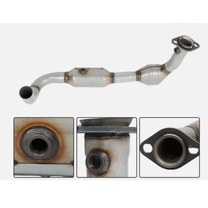 Convertisseur catalytique robuste en acier inoxydable pour voiture, ensemble gauche et droit, compatible avec <span class=keywords><strong>Ford</strong></span> F150 4.6L 4WD <span class=keywords><strong>Performance</strong></span> 01-03 - Product Image 3