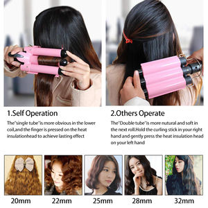 Vaporizador Steam Styler Cream 3 en 1, rizador <span class=keywords><strong>de</strong></span> pelo recargable, alisador <span class=keywords><strong>para</strong></span> <span class=keywords><strong>hombres</strong></span> - Product Image 6