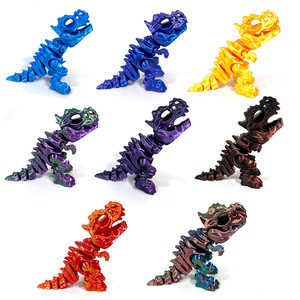 Squelette de dinosaure en verre réaliste, best-seller, à poser sur les doigts, modèle de Tyrannosaurus Rex, peut être positionné assis/debout - Product Image 3