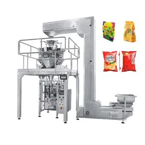 50-1000g Multi Lane Automatic Silica Gel Salt Chips Granulated Nuts Granule Packing Machine