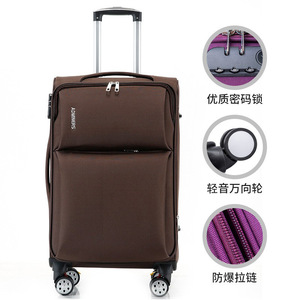 Adminers Rolling <b>Suitcase</b> 20 24 26 Inch With Combination Lock Durable Carry On Luggage For Business Travel - Product Image 4