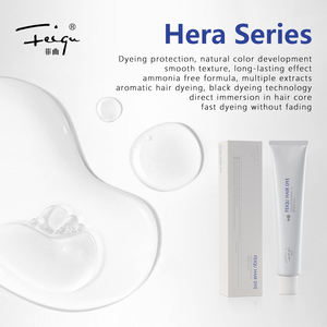 Feiqu organique italien cheveux humains semi-permanent teinture pour les cheveux crème couvre les cheveux gris formule nourrissante sans PPD peroxyde d'ammoniac - Product Image 2
