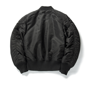 Nhà Máy OEM Tùy Chỉnh 100% Nylon Ma1 Máy Bay Ném Bom Chuyến Bay Áo Khoác Người Đàn Ông Thêu In Ấn Mỏng Phi Công Áo Khoác - Product Image 2