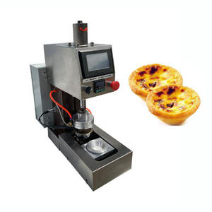 Negozio di Fast Food Rotonda Uovo torta Waffle Maker portoghese Crema Pasticcera Crostata Della Pelle Torta Che Forma Macchina di Stampaggio - Product Image 1