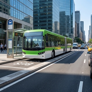 Autobús Urbano Eléctrico Articulado de 18m, 40 Asientos, BRT, Transporte Público de Alta Capacidad, Volante a la Derecha, Personalizado, 50 Asientos - Product Image 2