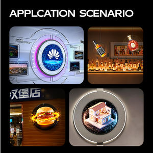 COEUS Ventilador LED Holográfico 3D de 52cm para Publicidad Interior, 1600*1024, Cuatro Aspas, Control por Aplicación Wifi, Visualización sin Gafas, Educación, OEM - Product Image 6