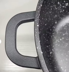 Juego de Ollas de Aluminio Jumbo de 6 Piezas, 32cm, 36cm, 40cm, con Revestimiento Antiadherente de Granito, Olla para Sopa, para Familias Grandes, Cocina Comercial, Nuevo - Product Image 6