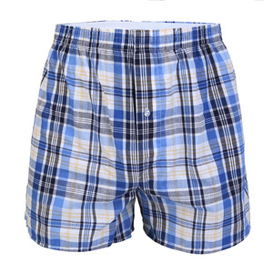 Bóxers de Algodón Puro para Hombre, Diseño Clásico a Cuadros, Cómodos para Dormir, 2026 - Product Image 2