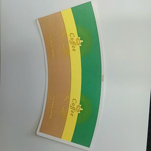 Gobelet en carton alimentaire simple face enduit de PE, résistant à l'humidité, pour boissons, snacks, bonbons, impression flexographique, vente en gros - Product Image 3