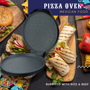 Venta al por mayor eléctrica 10 pulgadas Pizzaiolo Pizza Maker Machine Home Pizzero 12 pulgadas Pizzaiolo 10 pulgadas Pizza <span class=keywords><strong>Macher</strong></span> Pizzaiolo hogar - Product Image 3