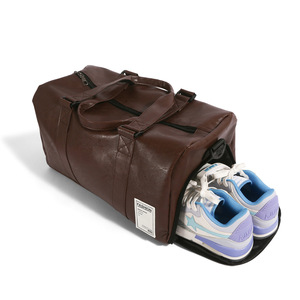 Nueva Llegada, Bolsa de Lona de Nailon con Cierre, Estilo Europeo, de Lujo y Personalizada, Color Negro, para Yoga, Gimnasio, Zapatos, Viajes - Product Image 5