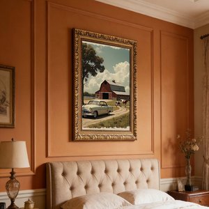 ลายพิมพ์เครื่องรางโบราณขนาด 8x12 นิ้ว พร้อมกรอบทองสำหรับงานพิธีกรรม - Product Image 6