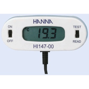 เครื่องวัดอุณหภูมิแบบดิจิตอลชนิดมีสาย Hanna Instruments HI 147-00 สำหรับเครื่องใช้ในครัว 1 ช่องสัญญาณ +150C ความแม่นยำ 0.3C รับประกัน 1 ปี HI147-00 HI147-0 - Product Image 1