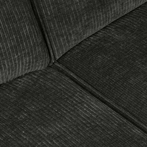 Modular Seating Dark Grey Velvet Fabric Sectional <strong>Corner</strong> <strong>Sofa</strong> - Product Image 4