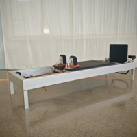 Machine de Pilates Reformer en aluminium avec logo personnalisé pour la maison, la salle de sport et le studio – Lit d'exercice pour yoga et Pilates