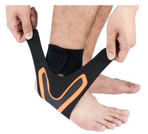 Regolabile Blu Della Caviglia Supporto per la Compressione Manica Calze Elastiche Wrap Brace di Protezione In Neoprene Ankle Brace - Product Image 3