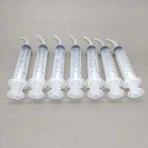 Siringa dentale monouso 12ml irrigazione dentale siringa con punta curva per orale - Product Image 3