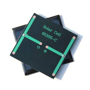 Мини-портативный квадратный Солнечный PV-модуль 0,6 Вт 3 В, поликристаллическая мини-солнечная панель 65*65 мм - Product Image 4