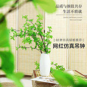 Plante artificielle Pyrrhiza en plastique, verdure d'intérieur en pot, 10 cm, pour décoration de mariage et de maison - Product Image 5