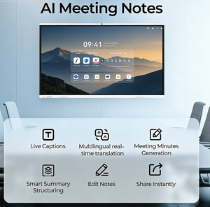Pizarra Interactiva con Exportación de Actas de Reuniones, Pizarra Interactiva Inteligente de 86 Pulgadas con <span class=keywords><strong>Windows</strong></span> 11 para Sala de Conferencias Ejecutiva - Product Image 5