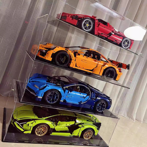 Vitrina Moderna de Acrílico 42096 para Modelo 911RSR, Cubierta Antipolvo de 2mm, Almacenamiento Antioxidante, Escala 1:8-1:32 - Product Image 1